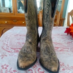 Woman's Laredo Cowboy Boots Size 11 M